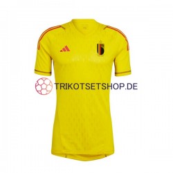Belgien World Cup 2022 Torwart Herren Trikot Auswärts Kurzarm