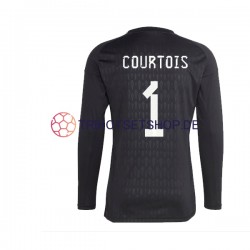 Belgien Courtois 1 2022 Torwart Herren Trikot Auswärts Langarm