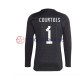 Belgien Courtois 1 2022 Torwart Herren Trikot Auswärts Langarm