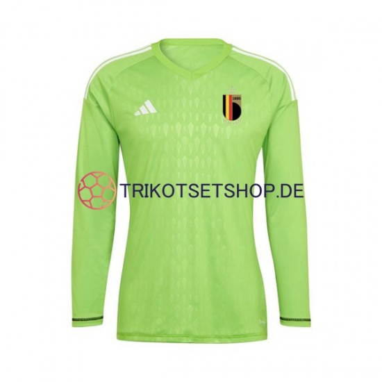 Belgien 2022 Torwart Herren Trikot Heim Langarm