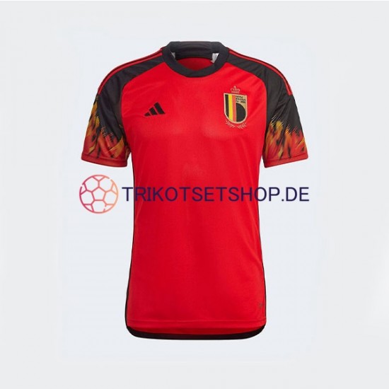 Belgien World Cup 2022 Herren Trikot Heim Kurzarm