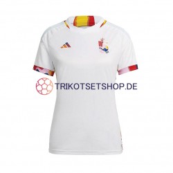Belgien Frauen Trikot World Cup 2022 Auswärts Kurzarm