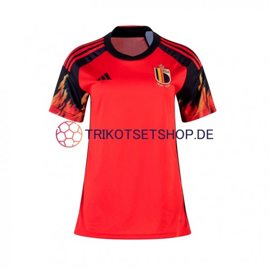 Belgien Frauen Trikot World Cup 2022 Heim Kurzarm