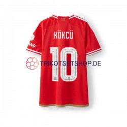 Benfica Orkun Kokcu 10 2023-2024 Herren Trikot Heim Kurzarm
