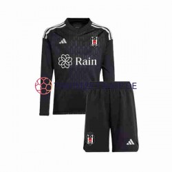 Besiktas 2023-2024 Torwart Kinder Trikotset Heim Langarm