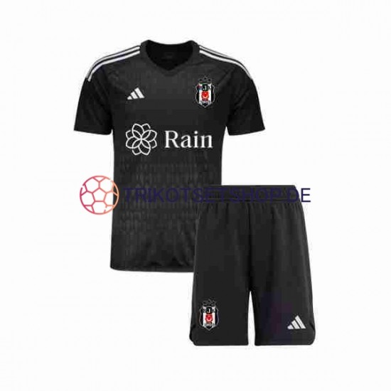 Besiktas 2023-2024 Torwart Kinder Trikotset Heim Kurzarm