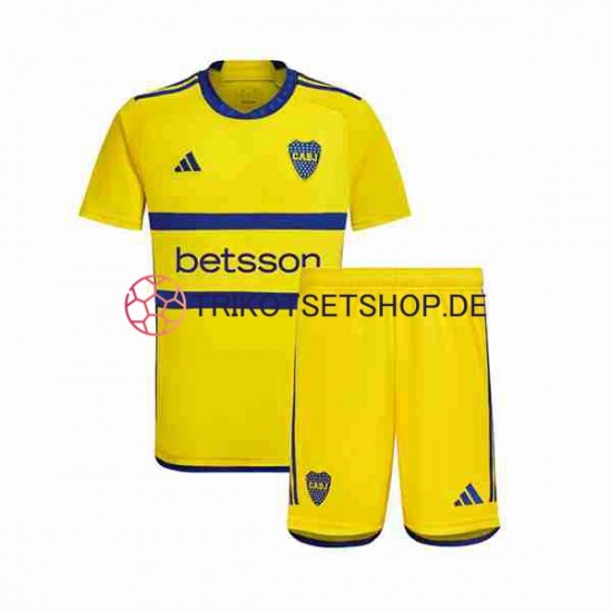 Boca Juniors 2023-2024 Kinder Trikotset Auswärts Kurzarm