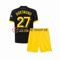 Borussia Dortmund Karim Adeyemi 27 2023-2024 Kinder Trikotset Auswärts Kurzarm