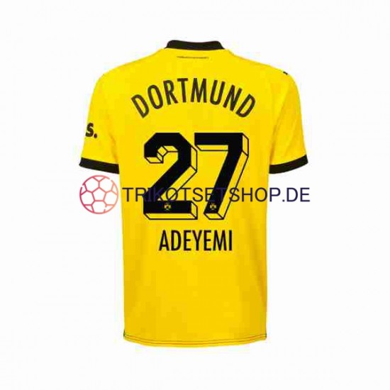 Borussia Dortmund Karim Adeyemi 27 2023-2024 Herren Trikot Heim Kurzarm