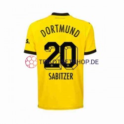 Borussia Dortmund Marcel Sabitzer 20 2023-2024 Herren Trikot Heim Kurzarm