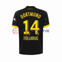 Borussia Dortmund Niclas Fullkrug 14 2023-2024 Herren Trikot Auswärts Kurzarm