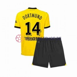 Borussia Dortmund Niclas Fullkrug 14 2023-2024 Kinder Trikotset Heim Kurzarm