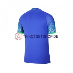 Brasilien World Cup 2022 Herren Trikot Auswärts Kurzarm