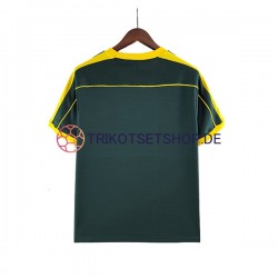 Brasilien Retro 1998 Torwart Herren Trikot Auswärts Kurzarm
