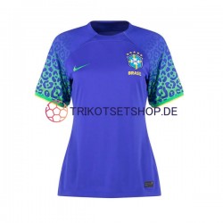 Brasilien Frauen Trikot World Cup 2022 Auswärts Kurzarm