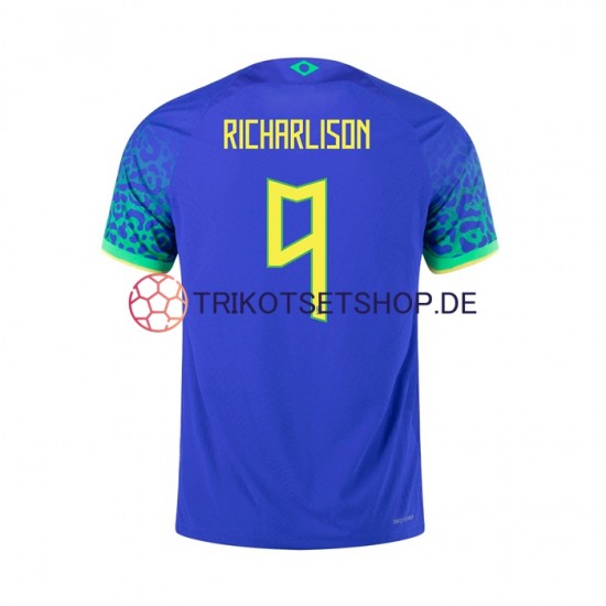 Brasilien RICHARLISON 9 2022 Herren Trikot Auswärts Kurzarm