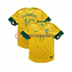Brasilien RONALDINHO 10 Retro 2012 Herren Trikot Heim Kurzarm
