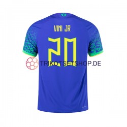 Brasilien Vinicius Junior 20 World Cup 2022 Herren Trikot Auswärts Kurzarm