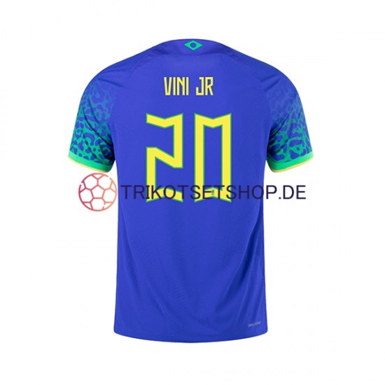 Brasilien Vinicius Junior 20 World Cup 2022 Herren Trikot Auswärts Kurzarm