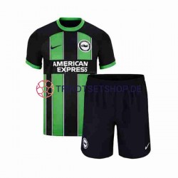Brighton Hove Albion 2023-2024 Kinder Trikotset Auswärts Kurzarm