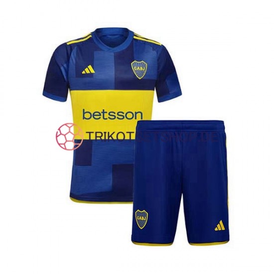 Boca Juniors 2023-2024 Kinder Trikotset Heim Kurzarm
