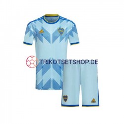 Boca Juniors 2023-2024 Kinder Trikotset Ausweich Kurzarm