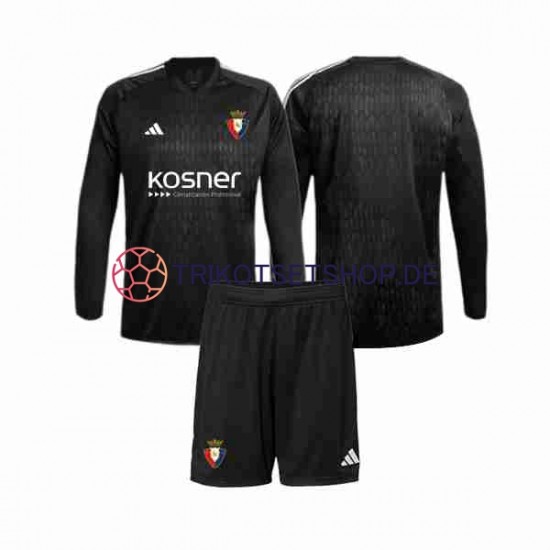 CA Osasuna 2023-2024 Torwart Kinder Trikotset Auswärts Langarm