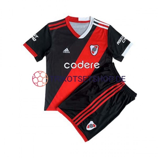 River Plate 2023-2024 Kinder Trikotset Ausweich Kurzarm