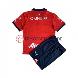 Deportivo Guadalajara 2023-2024 Kinder Trikotset Heim Kurzarm