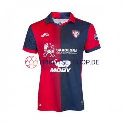 Cagliari 2023-2024 Herren Trikot Heim Kurzarm