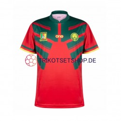 Kamerun World Cup 2022 Herren Trikot Ausweich Kurzarm
