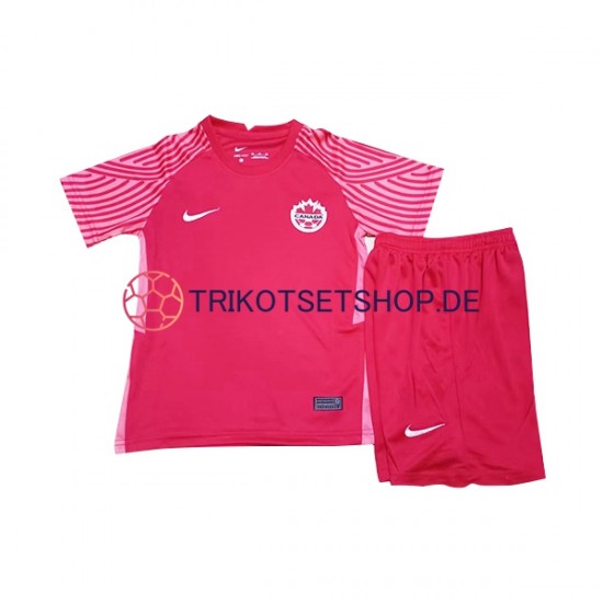 Kanada World Cup 2022 Kinder Trikotset Heim Kurzarm
