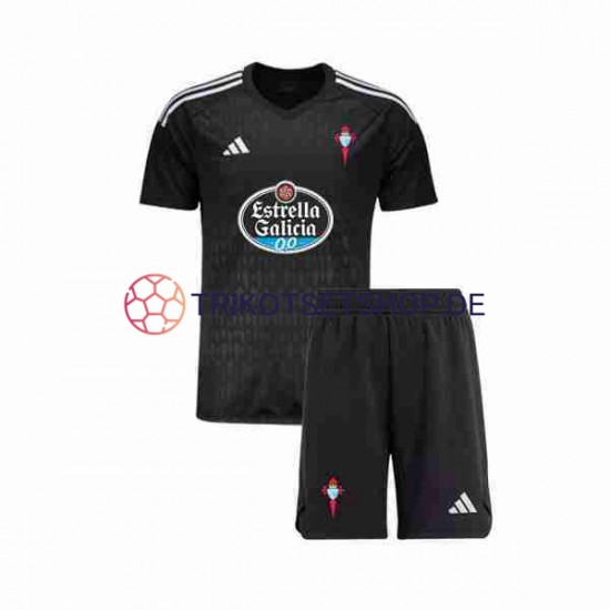 Celta de Vigo 2023-2024 Torwart Kinder Trikotset Auswärts Kurzarm