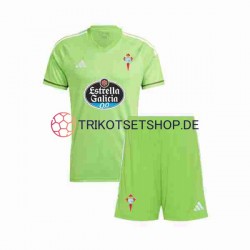 Celta de Vigo 2023-2024 Torwart Kinder Trikotset Heim Kurzarm