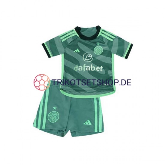 Celtic Glasgow 2023-2024 Kinder Trikotset Ausweich Kurzarm
