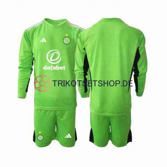 Celtic Glasgow 2023-2024 Torwart Kinder Trikotset Auswärts Langarm