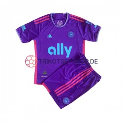 Charlotte FC 2023 Kinder Trikotset Auswärts Kurzarm