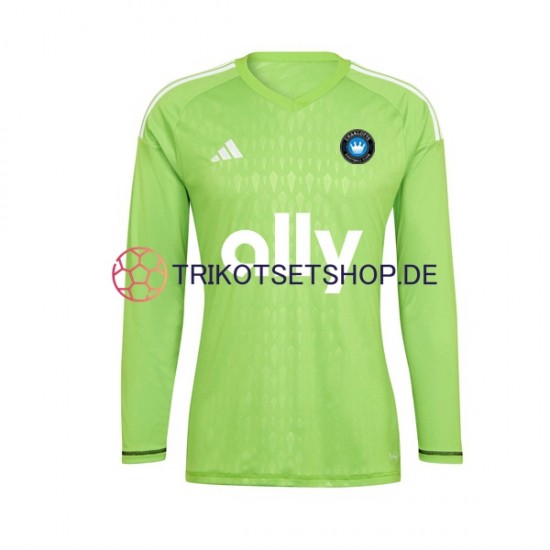 Charlotte FC 2023-2024 Torwart Herren Trikot Heim Langarm