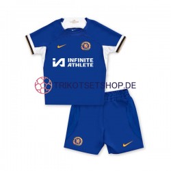 Chelsea 2023-2024 Kinder Trikotset Heim Kurzarm