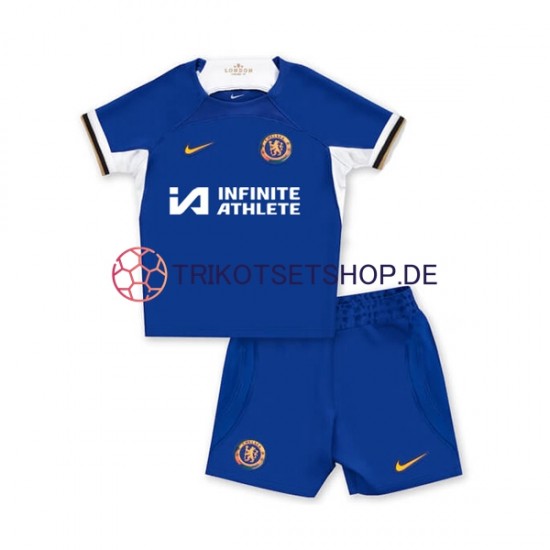 Chelsea 2023-2024 Kinder Trikotset Heim Kurzarm