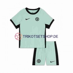 Chelsea 2023-2024 Kinder Trikotset Ausweich Kurzarm