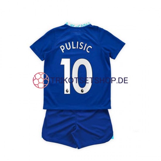 Chelsea Christian Pulisic 10 2022-2023 Kinder Trikotset Heim Kurzarm