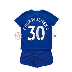 Chelsea Chukwuemeka 30 2022-2023 Kinder Trikotset Heim Kurzarm