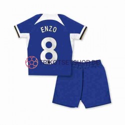Chelsea Enzo Fernandez 8 2023-2024 Kinder Trikotset Heim Kurzarm