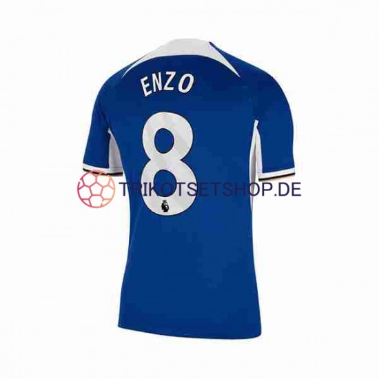Chelsea Enzo Fernandez 8 2023-2024 Herren Trikot Heim Kurzarm