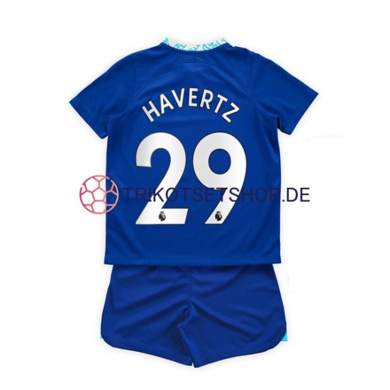 Chelsea Kai Havertz 29 2022-2023 Kinder Trikotset Heim Kurzarm