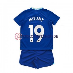 Chelsea Mason Mount 19 2022-2023 Kinder Trikotset Heim Kurzarm