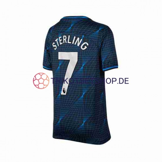 Chelsea Raheem Sterling 7 2023-2024 Herren Trikot Auswärts Kurzarm