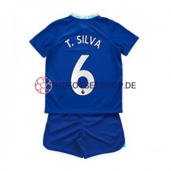Chelsea T. Silva 6 2022-2023 Kinder Trikotset Heim Kurzarm