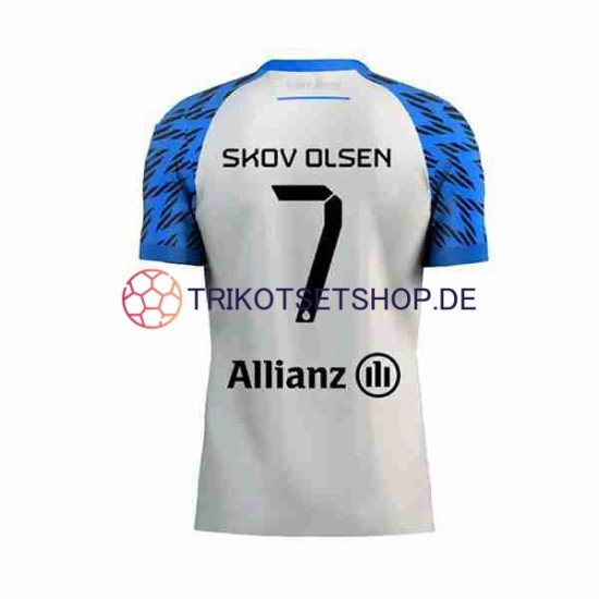 Club Brugge Andreas Skov Olsen 7 2023-2024 Herren Trikot Auswärts Kurzarm